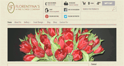 Desktop Screenshot of florentynasflowers.com